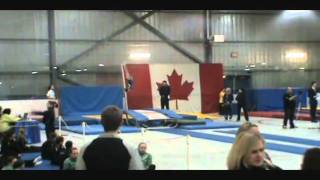 Phoenix Gymnastics Double-Mini Trampoline at Provincials 2011