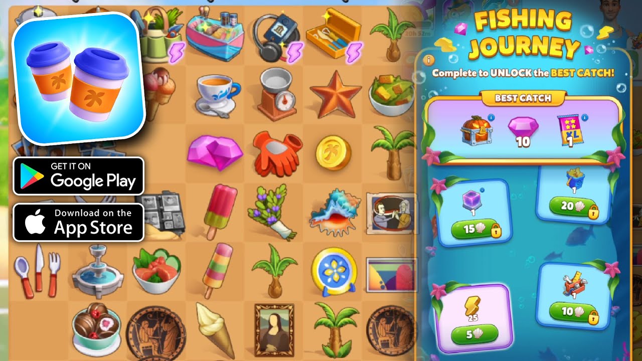 Travel Town - Fishing Journey - Gameplay Walkthrough 96 (Android, iOS)