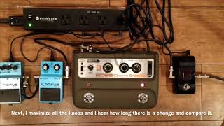 Chorus pedals of BOSS CE-1,CE-2,CE-3(with English subtitles)