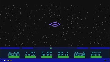 Xtal Adventure in Space 1985 Antic Software US ATARI 8BIT XL XE 400 600 800 1200