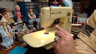 Deb Ackeret's Bernina "Minimatic" 707 - Ready for Take-Off, and we're heading for Switzerland!!