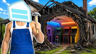 I Built an Arcade in a Burned Down House! (House Flipper 2)