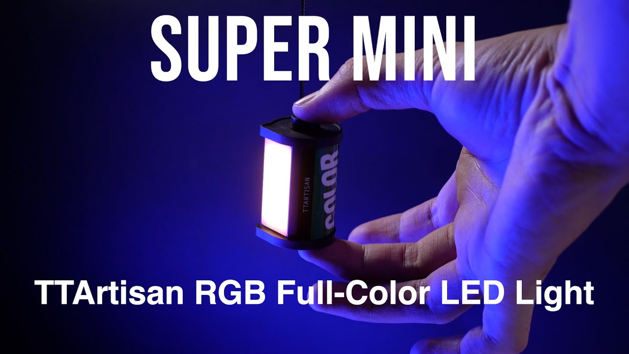 銘匠光学 TTArtisan 充電式 ミニLEDライト マルチカラー TT-BG01-RGB