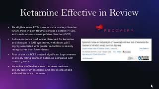 Ketamine for Anxiety Disorders  Can ketamine therapy make me less anxious?