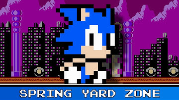 Spring Yard Zone 8 Bit Remix - Sonic the Hedgehog