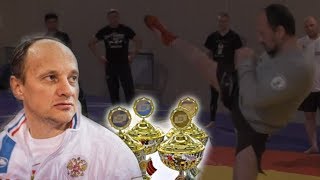 Азы MMA от ТРЕНЕРА чемпионов! Боевая координация, стойка и перемещение! Семинар Геннадия Капшая