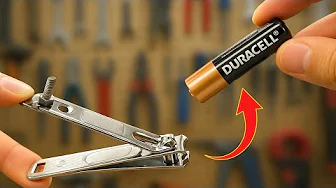 Don't Throw Away Nail Clippers! billions of People Don't Know This Secret Use! DIY