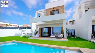🔴Элитная недвижимость в Испании/Вилла с видом на море в Бенидорме/Финестрат/Дома премиум класса