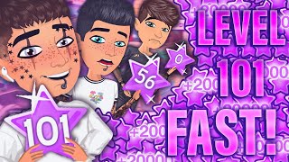 *HOW TO GET LEVEL 101 ON MSP* Fastest Ways To Level Up On MovieStarPlanet