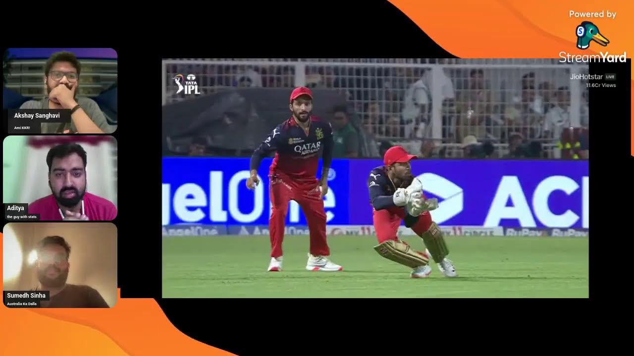 Episode 111 - IPL 2025 Match 1, KKR vs RCB, Watchalong!