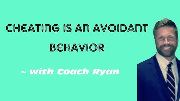 Cheating is an avoidant behavior