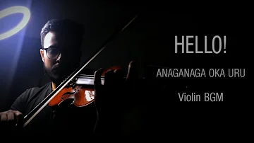Hello | Ananagana Oka Uru | Ik Aisa | Taqdeer | Violin BGM