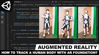 AR Foundation With Unity3d  How To Track A Human Body in 3D With AR Foundation?