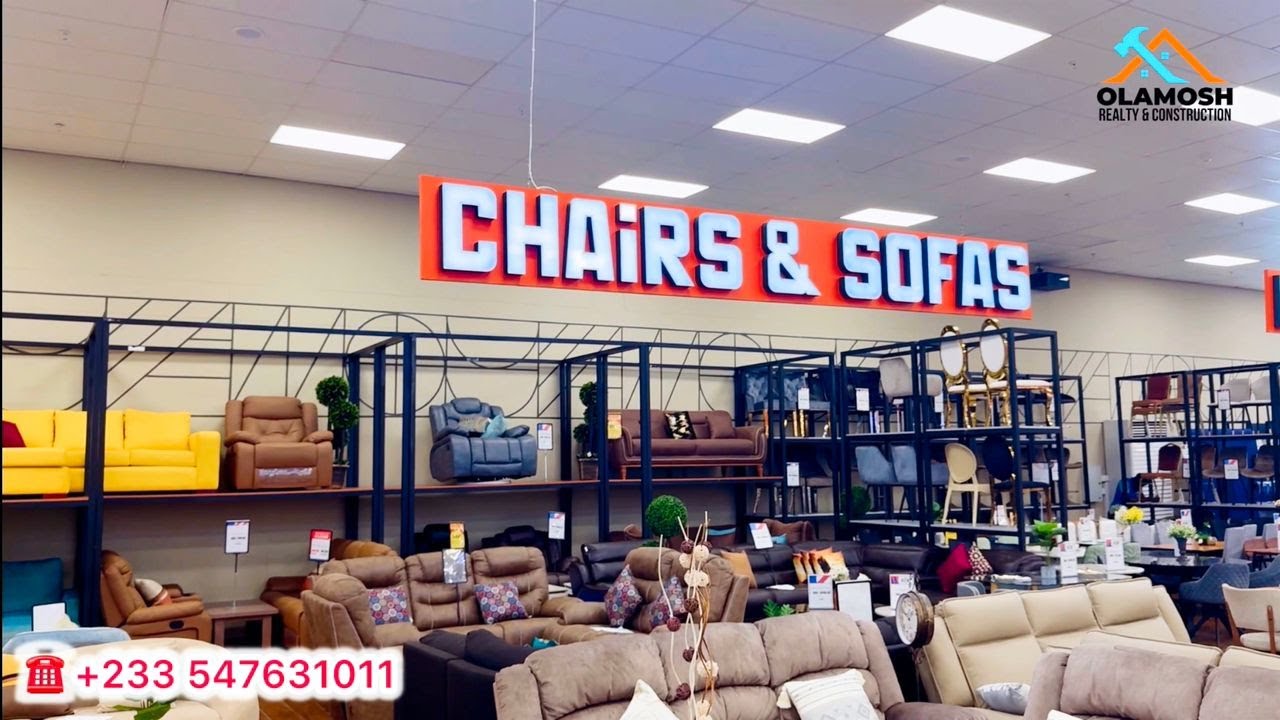 Luxury Sofa, Bed & Lighting Prices Revealed at Melcom Ghana!