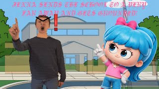 Jenna Sends The School To A Very Far Away And Gets Grounded