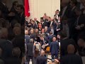 Brawl erupts in Turkish parliament as new minister is sworn in