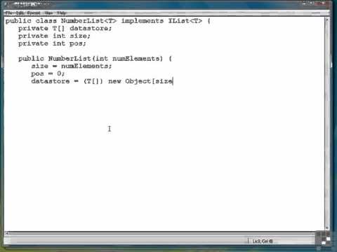 How to Study With Java-Creating Generic Interfaces part 5