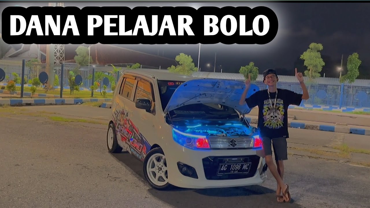 Modif printilan lagi bolo di mobil Karimun Wagon R (DANA PELAJAR)