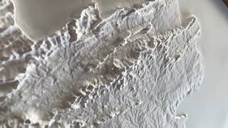 Virginia 3D Raised Relief Map by Muir Way