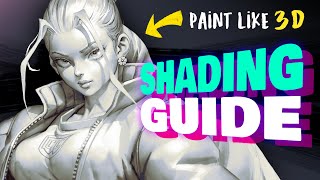 🤩 SHADING EXERCISES TO PAINT LIKE 3D RENDERS screenshot 1