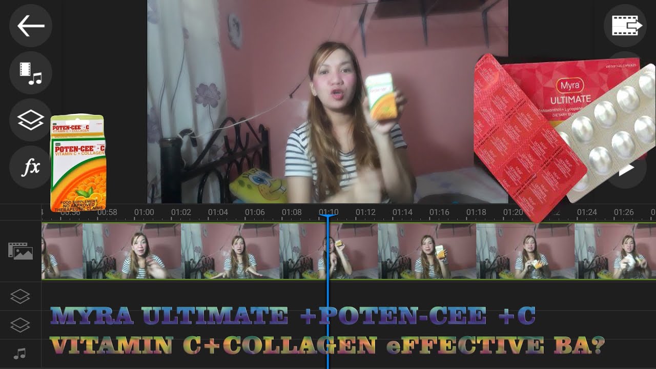 POTENCEE +C+COLLAGEN PLUS MYRA ULTIMATE = eFFECTIVE NA PAMPAGANDA AT