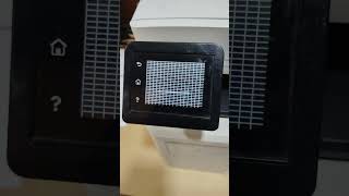 HP 4104 lining issue on display. downgrade firmware problem solved.