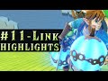 BIG BRAIN BOMB PLAY - Smash Ultimate Link Highlights #11