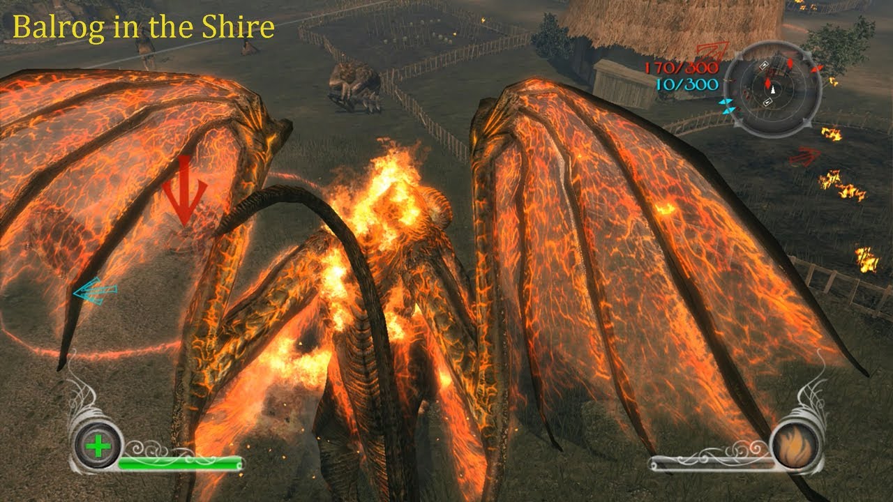 Balrog in the Shire- The Lord of the Rings Game Play