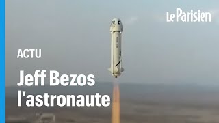 Premier vol spatial réussi pour Jeff Bezos, «abasourdi» par «la beauté et la fragilité» de la Terre
