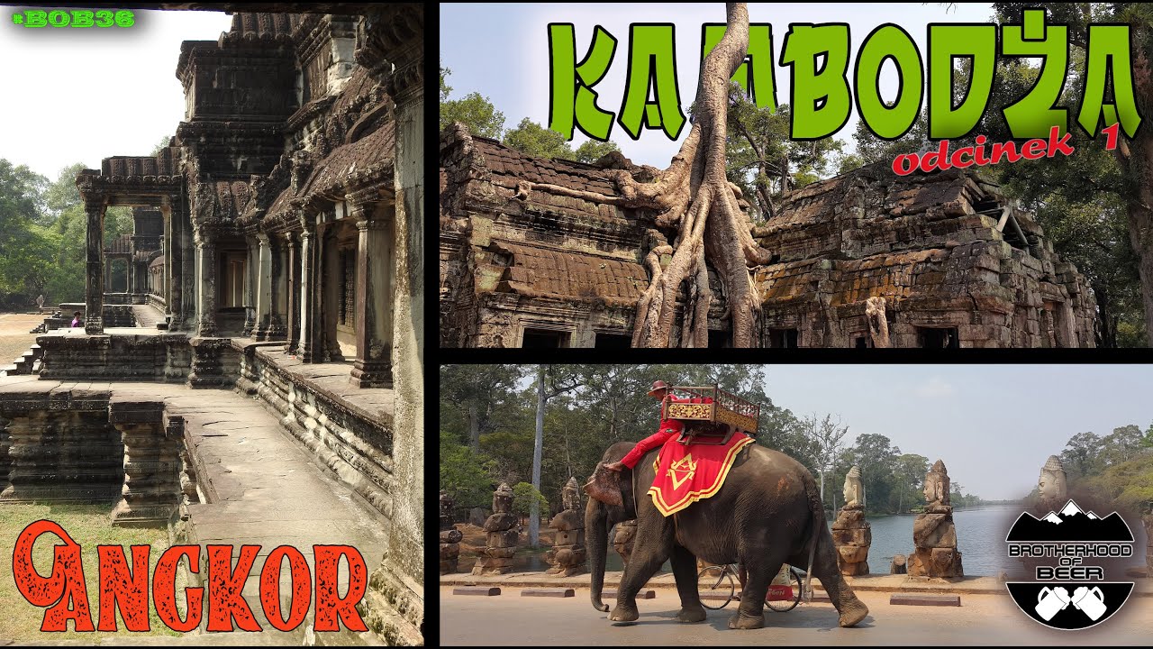 Kambodża 1 - Angkor i Siem Reap [4k 60fps UHD]