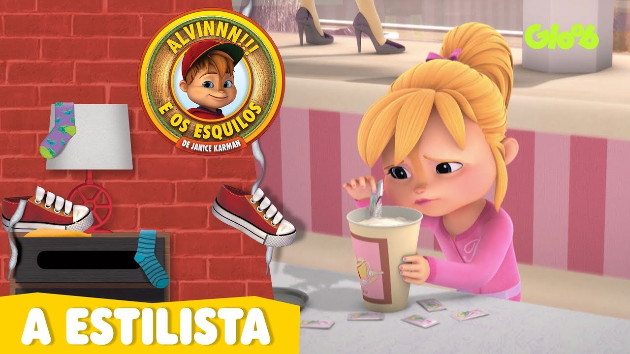 BRITTANY ESTILISTA ALVINNN!!! E OS ESQUILOS CLIPES MUSICAIS Mundo Gloob YouTube