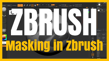 [Basic] First Steps in ZBrush I Introduction to ZBrush 10 – Masking in ZBrush
