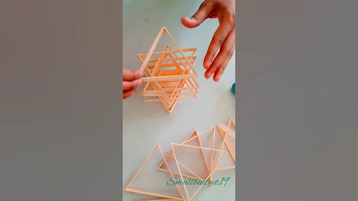 Handmade lamp || Icecream Stick lamp #diy #viralvideo #icecreamstickcraftideas