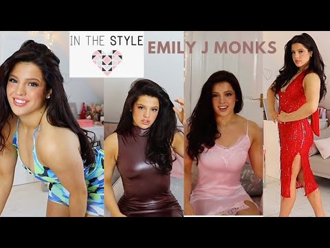BEAUTIFUL NEW IN THE STYLE CLOTHING TRY ON HAUL VIDEO EMILY MONKS
