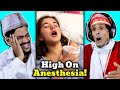 Villagers React To Funny Anesthesia Reactions !  Tribal People React To Funny Anesthesia Reactions