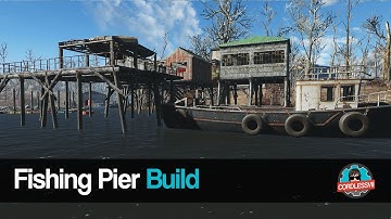 Fallout 4 | Sanctuary Fishing Pier Build