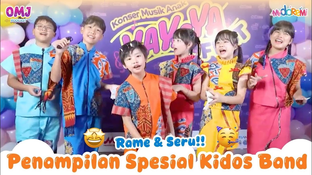 Кто больше всех радовался фестивалю Yayaya? Спасибо, Бандунг! #mydoremi #kidosband #childrens son...