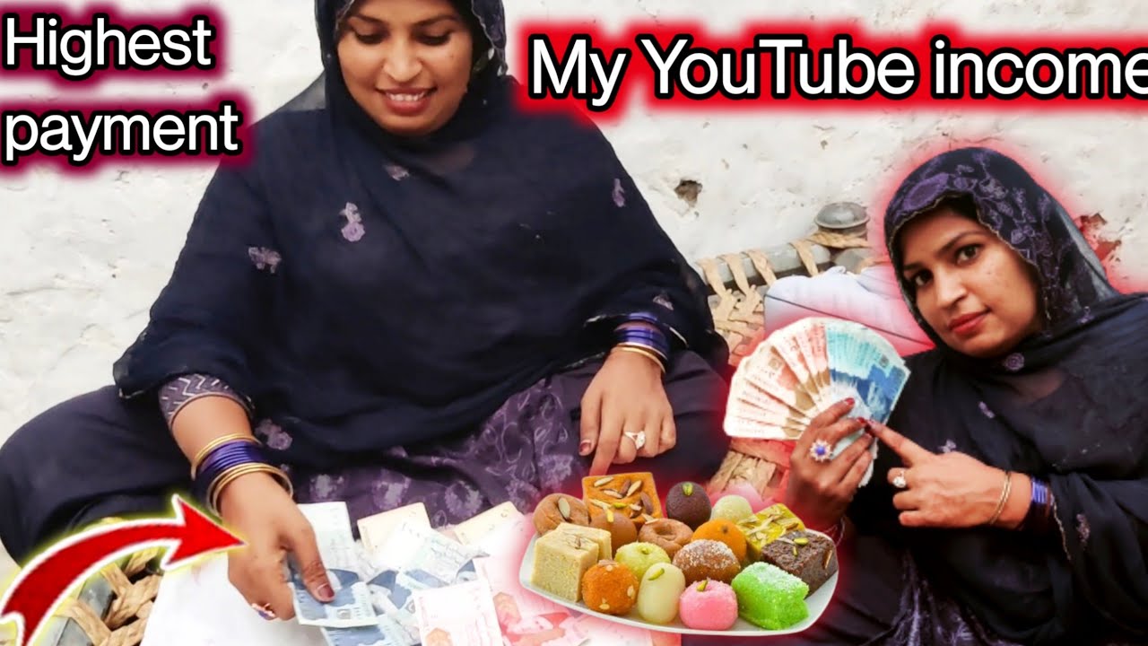 My Highest YouTube payment / YouTube income reveal - YouTube
