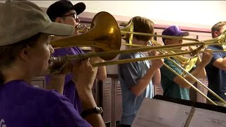 Return of band camp at Pickerington Central High School