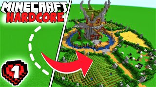 A PERFECT start in Minecraft Hardcore! - EP1