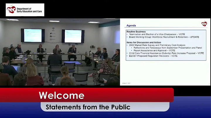 Board of Early Education and Care - Oct 11, 2022