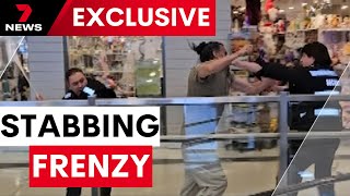 Wild stabbing rampage at busy Melbourne shopping centre | 7NEWS