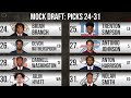 POST DIVISIONAL ROUND MOCK 4 QBS IN THE TOP 10 | 2 Minute Drill