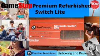 Famous Gamestop Premium Refurbished Nintendo Switch- Unboxing Wealth