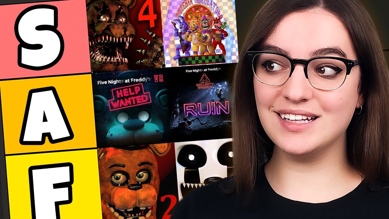 MY CHAT RANKED THE FNAF GAMES!!