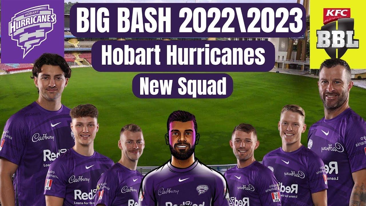 BIG BASH 2022\2023 Hobart Hurricanes New Squad | Hobart Hurricanes Best Squad For BIG BASH 2022 |