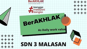 IMPLEMENTASI Core ASN Berakhlak SDN 3 Malasan kecamatan Durenan Kabupaten Trenggalek