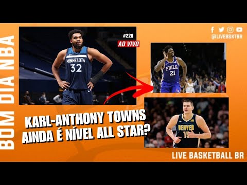 KARL-ANTHONY TOWNS diz estar no nível de JOEL EMBIID e NIKOLA JOKIC na NBA