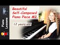 Enjoy a beautiful self-composed piano piece. Any child can begin composing and playing music!