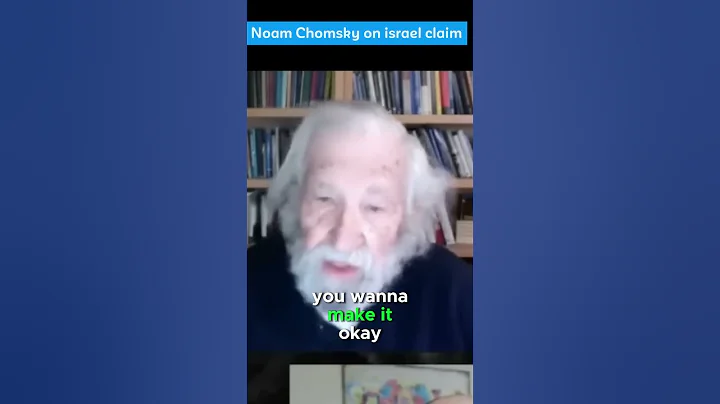 Noam Chomsky on Biblical claims of Israel #israel #gaza #ceasefire